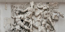 Athenagruppe, heutiger Zustand im Pergamonmuseum Berlin